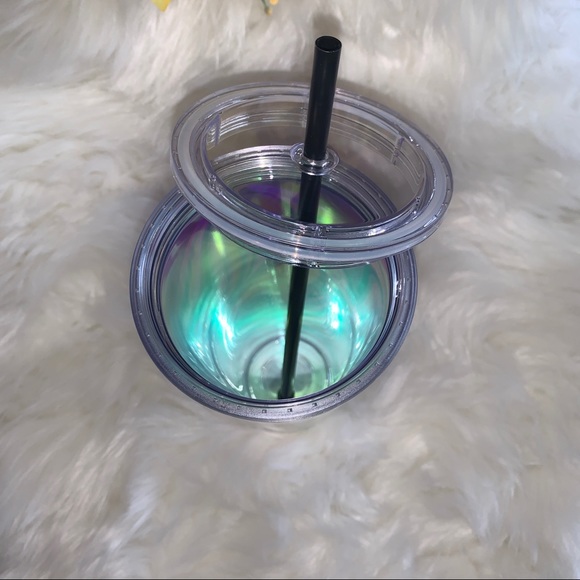 Starbucks 2pc Set Target Exclusive Rainbow Retro Swirl Wave Tumbler Cup & Tote - Picture 14 of 15